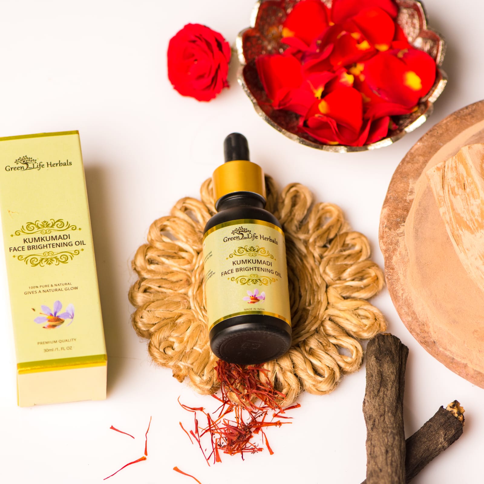 Kumkumadi Face Brightening Oil