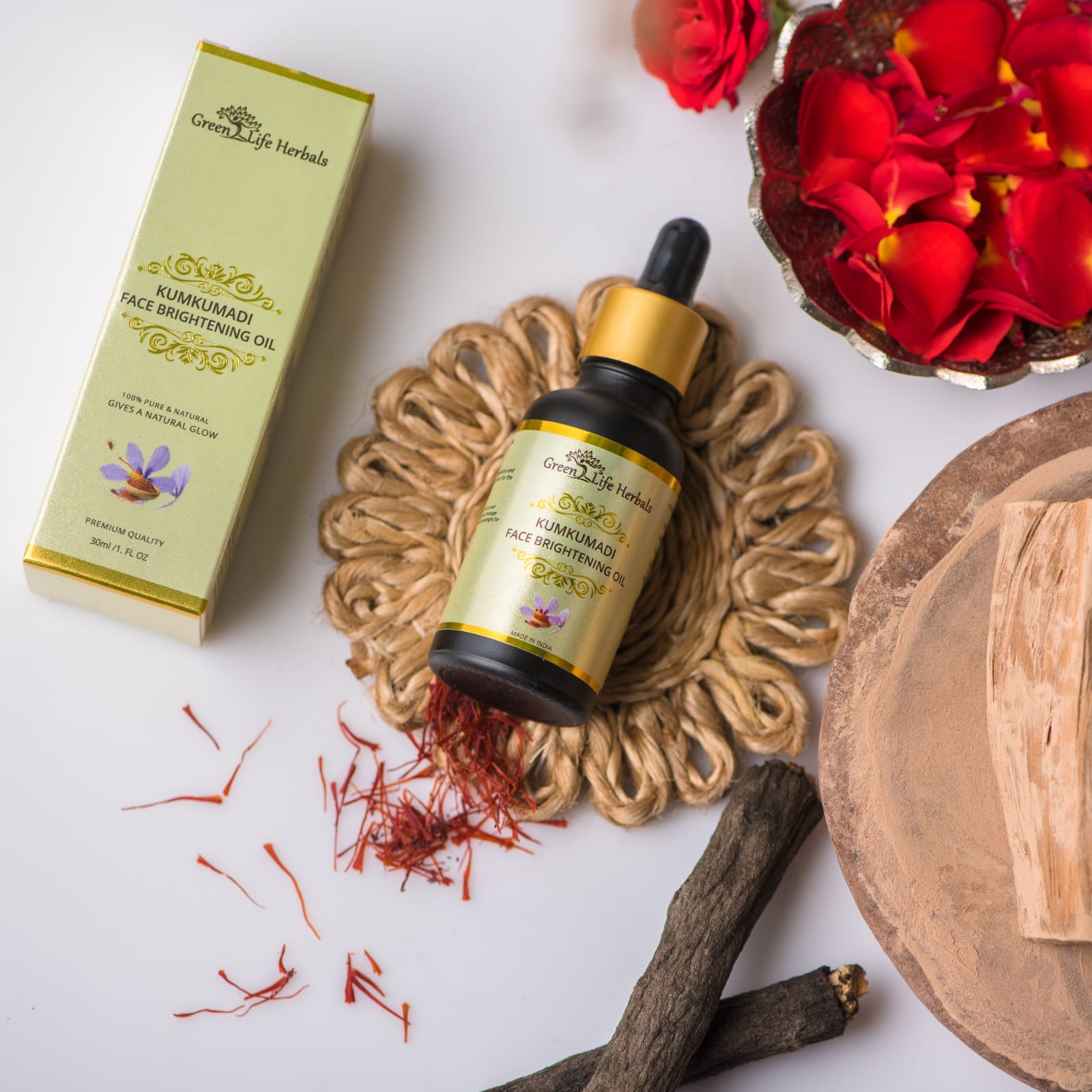 Kumkumadi Face Brightening Oil